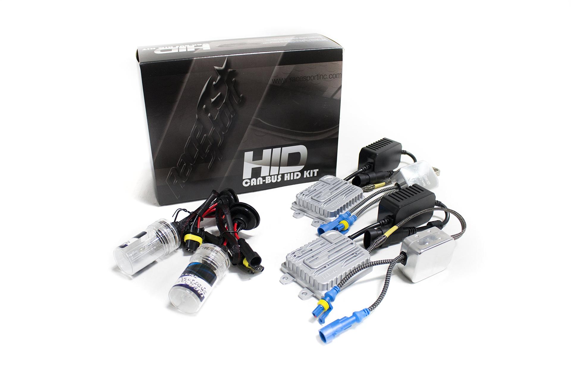 RACE SPORT H11-6K-GEN6 H11 6K Gen6 Canbus HID SLIM Ballast 99% Plug-&-Play Kit - High quality product image showing RACE SPORT H11-6K-GEN6 H11 6K Gen6 Canbus HID SLIM Ballast 99% Plug-&-Play Kit details and features