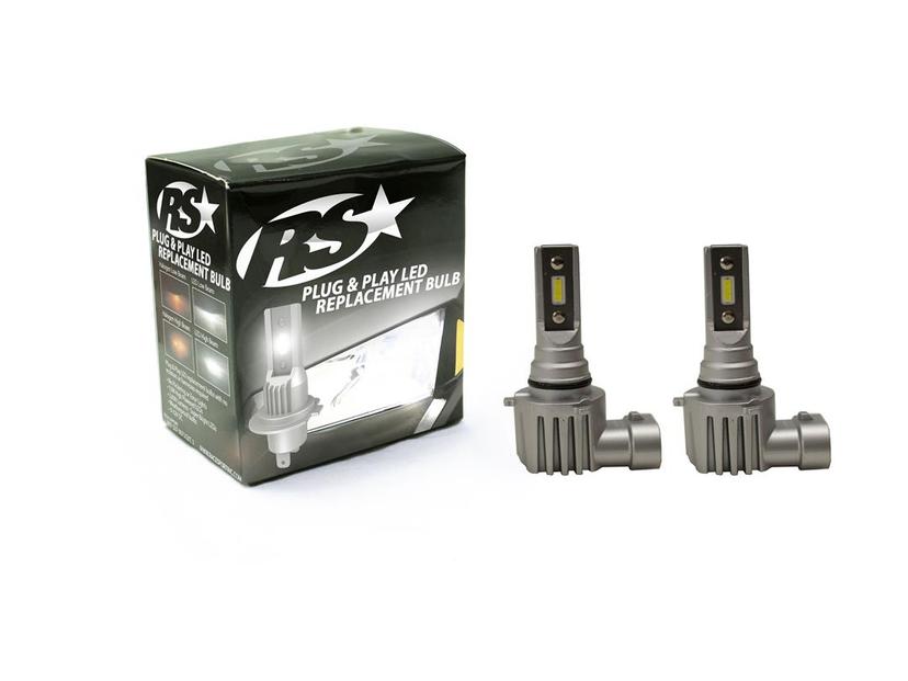 RACE SPORT PNPH10 Lighting RSH10 PNP Series Plug N Play Super LUX LED Replacement Bulbs - 1,900 LUX Max output