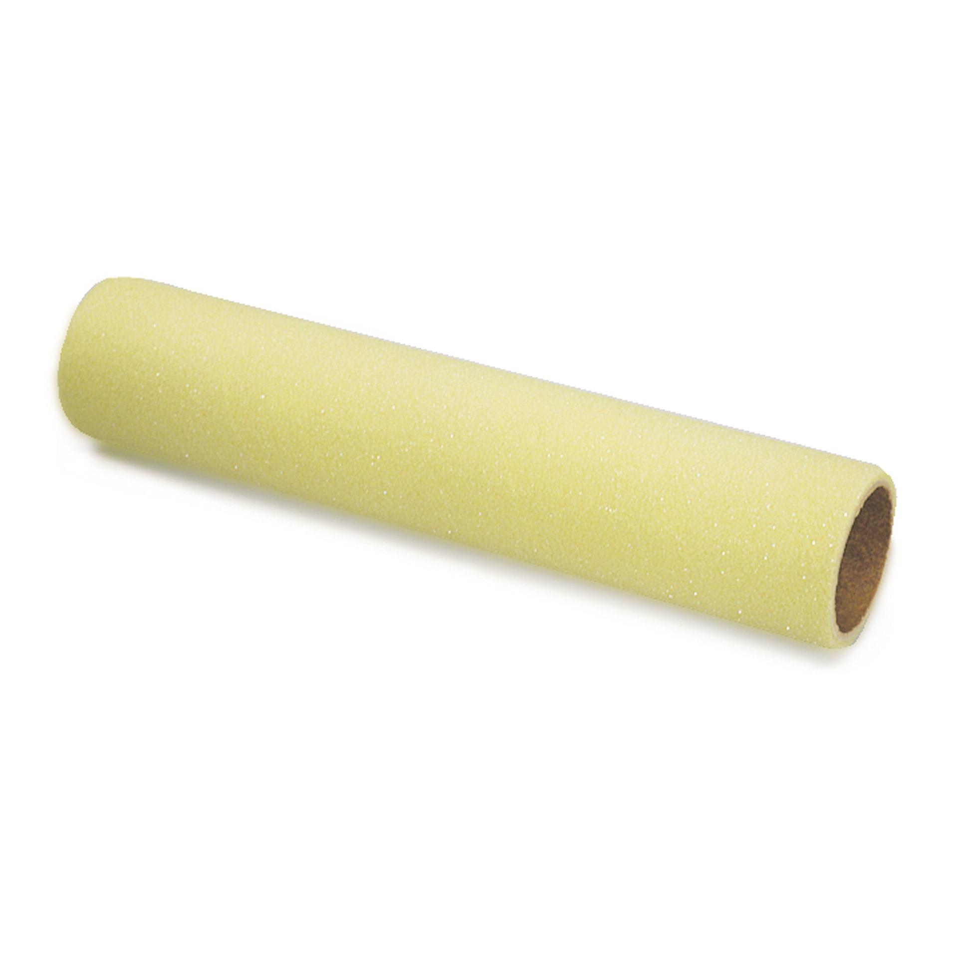 REDTREE 29311 Paint Roller Cover; For Paints/ Enamel/ Varnishes/ Urethane Surfaces; 9 Inch Length x 1/8 Inch Thick Short Nap; Foam Nap/ Phenolic Core; Reusable; Smooth Surface; Yellow; Single - High quality product image showing REDTREE 29311 Paint Roller Cover; For Paints/ Enamel/ Varnishes/ Urethane Surfaces; 9 Inch Length x 1/8 Inch Thick Short Nap; Foam Nap/ Phenolic Core; Reusable; Smooth Surface; Yellow; Single details and features