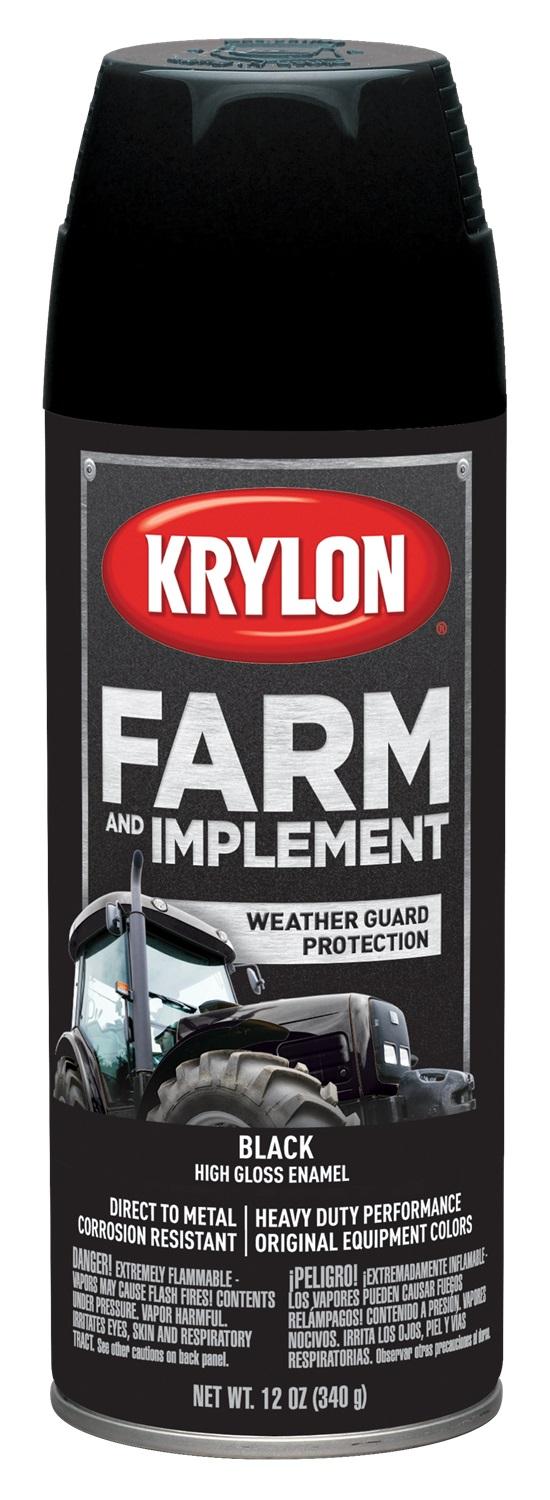 VHT 1931 FARM GLOSS BLACK 12OZ, Farm and Implement Paint; Gloss Black; Aerosol Can; 12 Ounce - High quality product image showing VHT 1931 FARM GLOSS BLACK 12OZ, Farm and Implement Paint; Gloss Black; Aerosol Can; 12 Ounce details and features