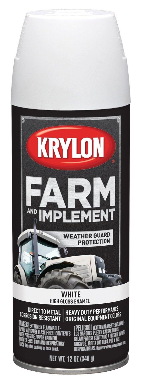 VHT 1937 Paint; Krylon; Farm and Implement Paint; Gloss White; Aerosol Can; 12 Ounce - The Twister Group Tools product