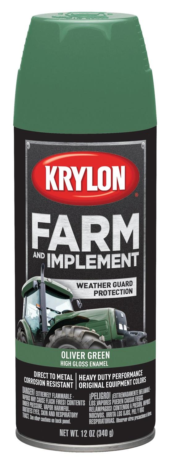 VHT 1943 FARM OLIVER GREEN 12OZ, Farm and Implement Paint; Oliver Green; Aerosol Can; 12 Ounce - High quality product image showing VHT 1943 FARM OLIVER GREEN 12OZ, Farm and Implement Paint; Oliver Green; Aerosol Can; 12 Ounce details and features