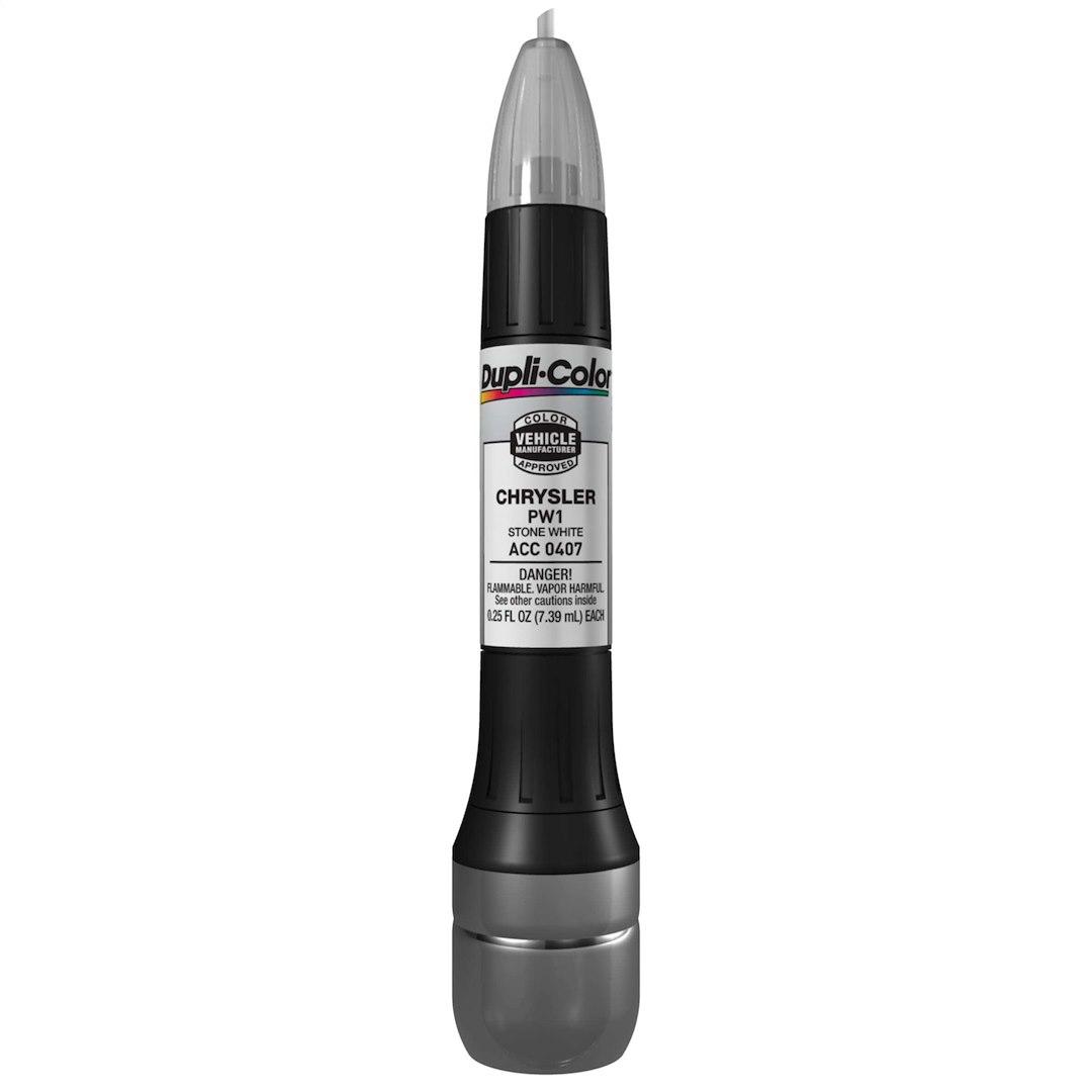 VHT ACC0407 SF STONE WHITE, Use For Automotive Body Paint Repair; Stone White Paint Code PW1; 0.25 Ounce Pen - High quality product image showing VHT ACC0407 SF STONE WHITE, Use For Automotive Body Paint Repair; Stone White Paint Code PW1; 0.25 Ounce Pen details and features