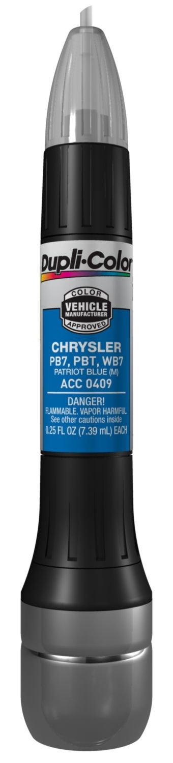 VHT ACC0409 Dupli-Color Scratch Fix All-In-1 Exact-Match Automotive Touch-Up Paint - Chrysler Patriot Blue - 0.25 oz. Paint Pen - High quality product image showing VHT ACC0409 Dupli-Color Scratch Fix All-In-1 Exact-Match Automotive Touch-Up Paint - Chrysler Patriot Blue - 0.25 oz. Paint Pen details and features