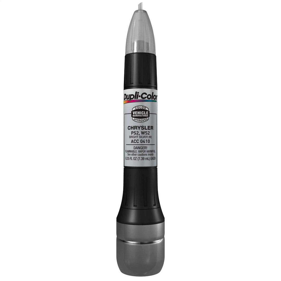VHT ACC0410 SF BRIGHT SILVER, Use For Automotive Body Paint Repair; Metallic Bright Silver Paint Code PS2; 0.25 Ounce Pen - High quality product image showing VHT ACC0410 SF BRIGHT SILVER, Use For Automotive Body Paint Repair; Metallic Bright Silver Paint Code PS2; 0.25 Ounce Pen details and features