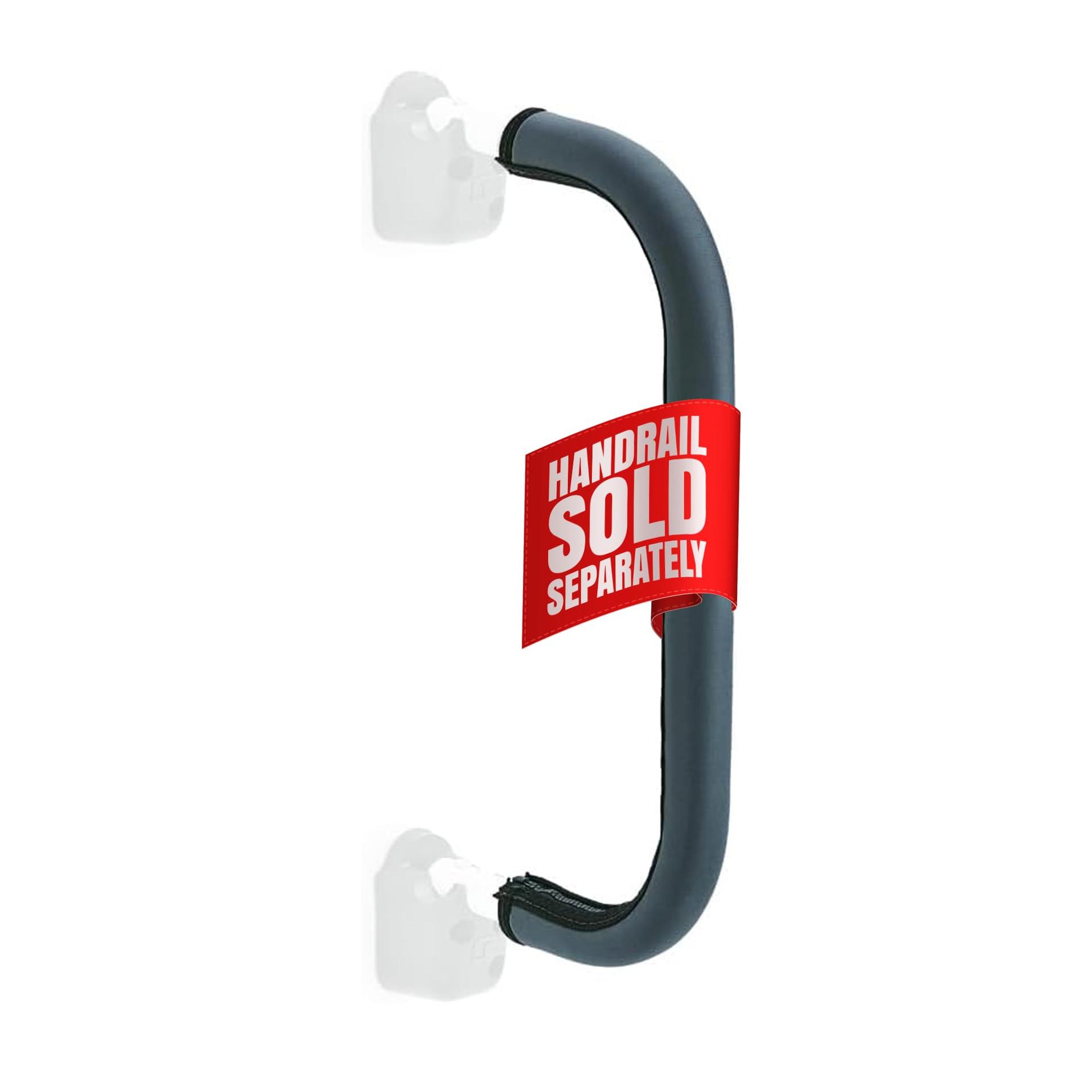 STROMBERG AM-ZIP22C Lend-A-Hand Zip Grip - RV Handrail Neoprene Grip Cover with Nylon Zipper - Machine Washable - Fits AM-250, AM-255 Mini Assist Rail - 22 INCH (Charcoal) - High quality product image showing STROMBERG AM-ZIP22C Lend-A-Hand Zip Grip - RV Handrail Neoprene Grip Cover with Nylon Zipper - Machine Washable - Fits AM-250, AM-255 Mini Assist Rail - 22 INCH (Charcoal) details and features