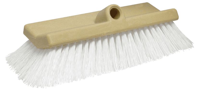 STAR BRITE 040016 Big Boat Brush/Bi-level Scrubber (White)