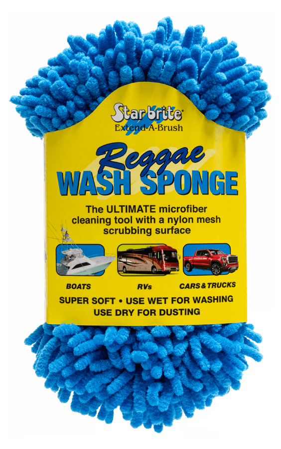 STAR BRITE 040078 Sponge-Micro Fiber Reggae (Blue)