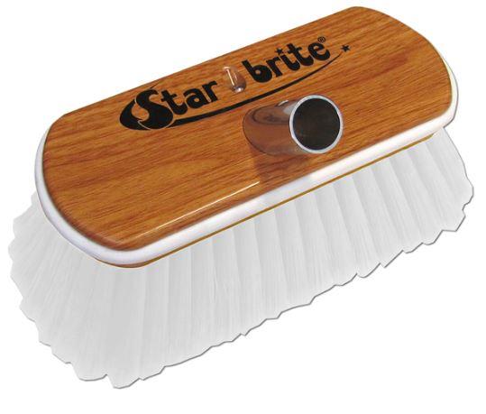 STAR BRITE 040172 Synthetic Wood Brush - Stiff - White, 8 INCH - High quality product image showing STAR BRITE 040172 Synthetic Wood Brush - Stiff - White, 8 INCH details and features