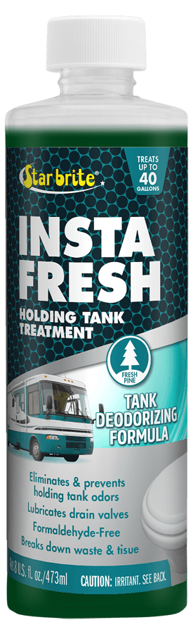 STAR BRITE 072808 RV Instafresh Holding Tank Treatment Pine Treats 40 Gallon Holding Tank; 8 Ounce Bottle; 4 Pack
