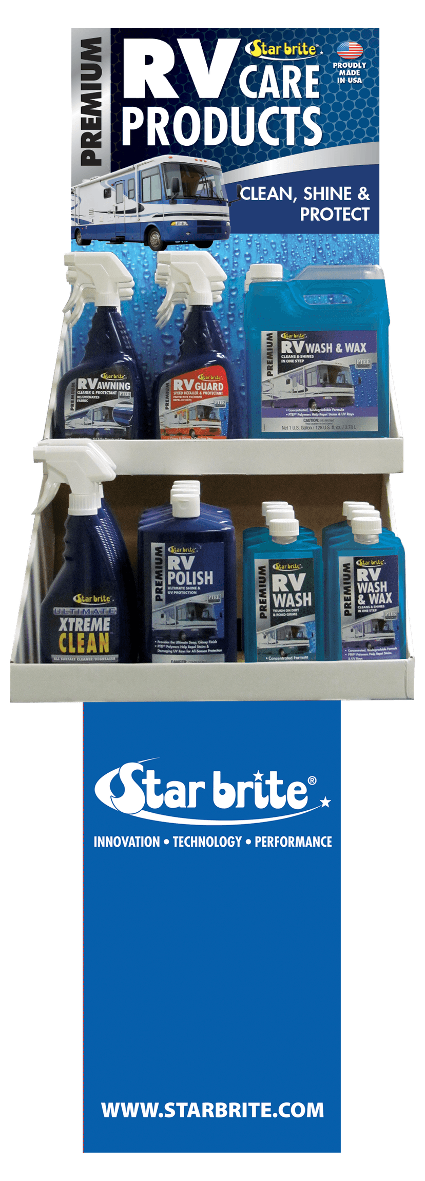 STAR BRITE 073690 Starbrite 0Rv Care Product Display