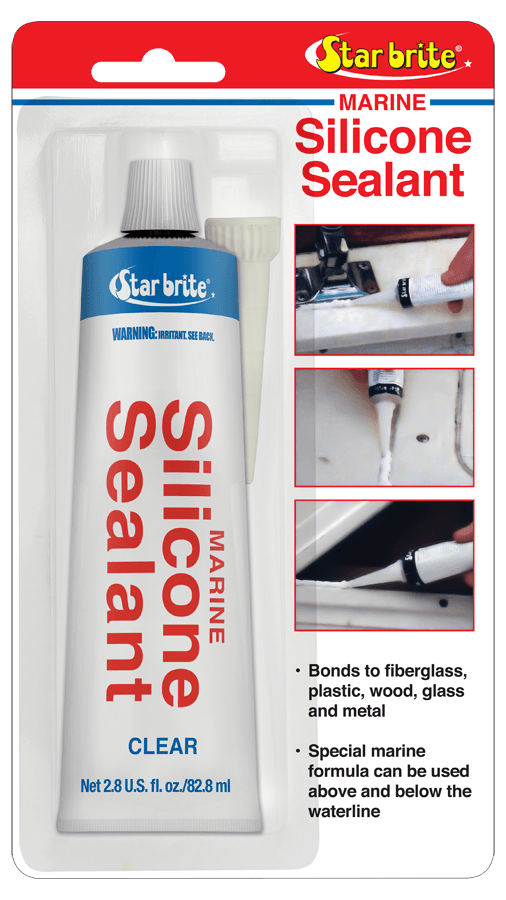 STAR BRITE 082102P MARINE SEALANT CLR 83ML by MfrPartNo 821023 - High quality product image showing STAR BRITE 082102P MARINE SEALANT CLR 83ML by MfrPartNo 821023 details and features