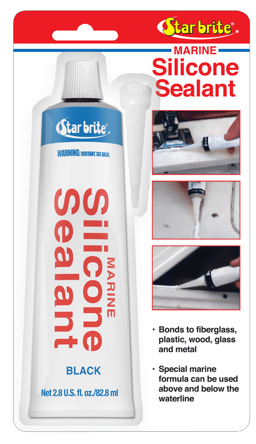 STAR BRITE 082103 Silicone Sealant Black 2.8 OZ. - The Twister Group Tools product