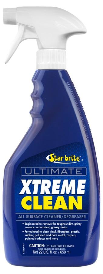 STAR BRITE 083222P ULTIMATE XTREME CLEAN 22 OZ., Used To Remove Grime/ grease/ Oil/ Fish Blood/ Stains; 22 Ounce Trigger Spray; Single; With US Label - High quality product image showing STAR BRITE 083222P ULTIMATE XTREME CLEAN 22 OZ., Used To Remove Grime/ grease/ Oil/ Fish Blood/ Stains; 22 Ounce Trigger Spray; Single; With US Label details and features