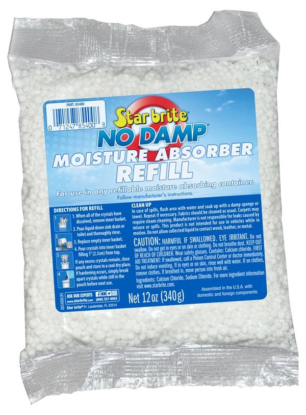 STAR BRITE 085400 REFILL NO DAMP DEHUMIDIFIER 12 OZ., Granules In Bag; 12 Ounce Refill Pack; With US Label - The Twister Group Tools product