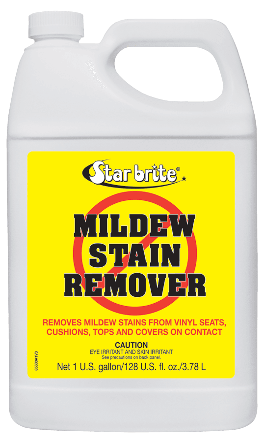 STAR BRITE 085600N Mildew Stain Remover, Gallon - High quality product image showing STAR BRITE 085600N Mildew Stain Remover, Gallon details and features