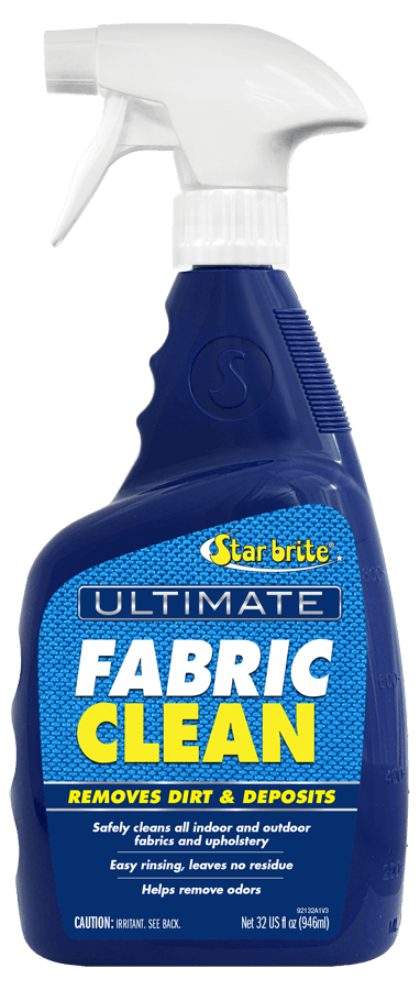STAR BRITE 092132 Ultimate Fabric Clean - Safely Clean All Outdoor Fabrics + Remove Odor - Bleach Free Formula Wont Damage or Fade Color 32 OZ Spray - The Twister Group Tools product
