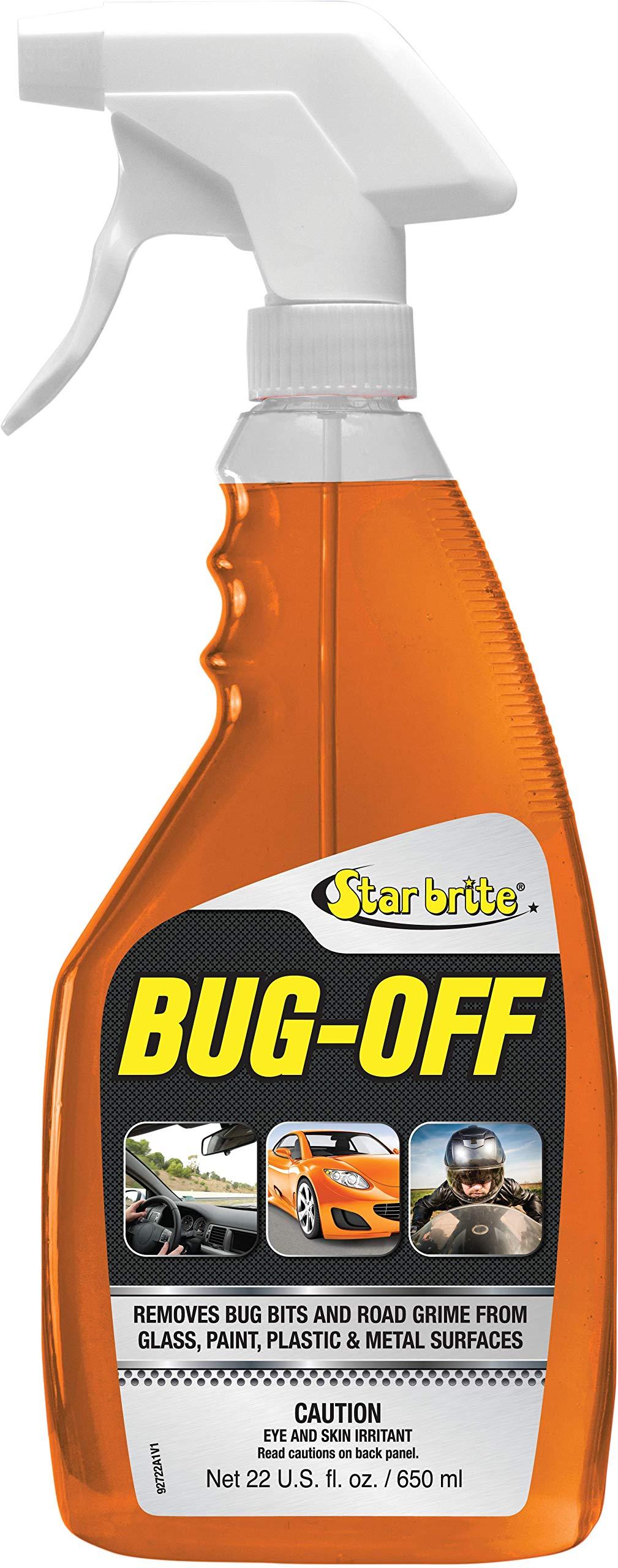 STAR BRITE 092722 Bug Off - Premium Automotive Dead Insect Residue Cleaner - Quick & Easy Bug Bit and Tar Remover for Cars - 22 OZ Spray - The Twister Group Tools product