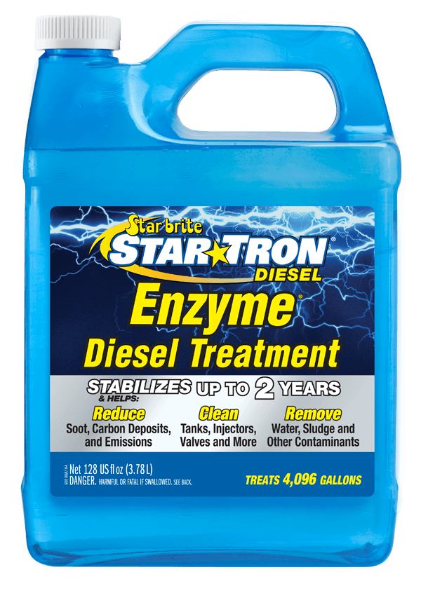 STAR BRITE 093100N Star Tron Enzyme Fuel Treatment - Super Concentrated Diesel Formula - 1 oz. Treats 32 Gallons - 1 GAL - The Twister Group Tools product