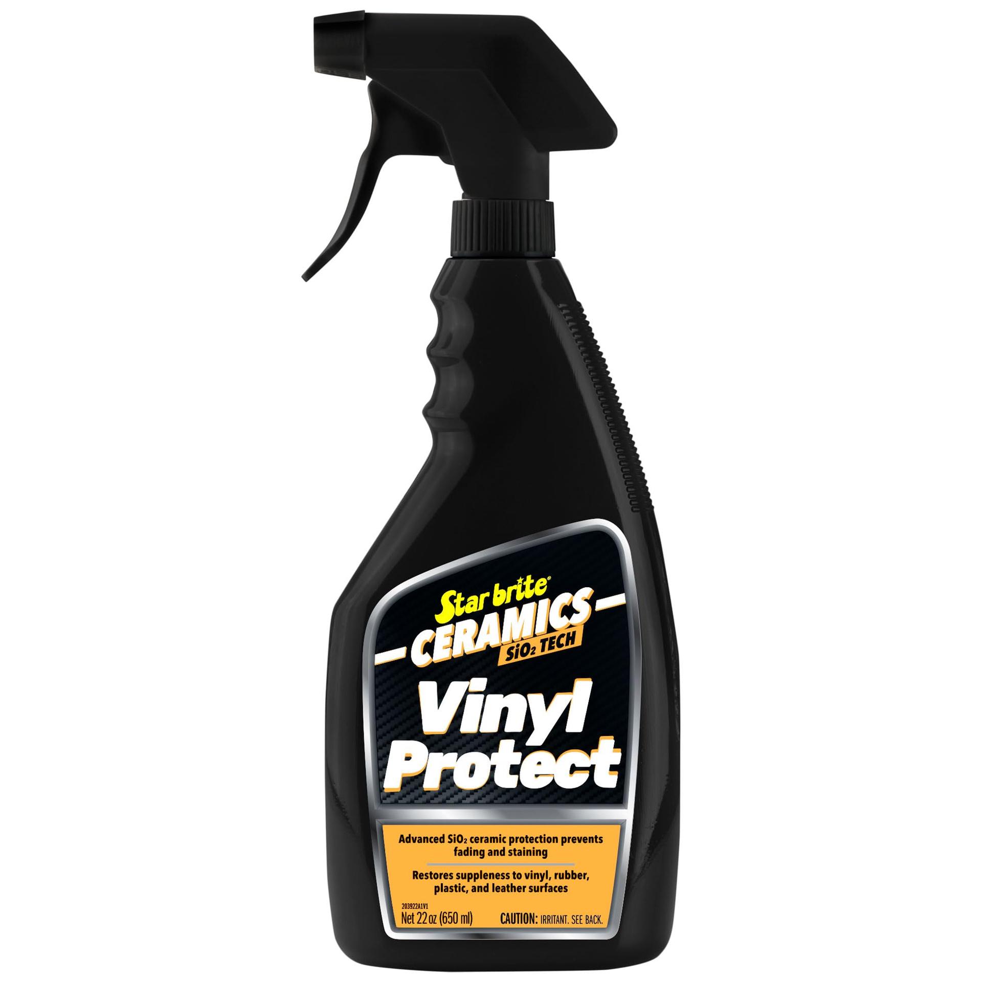 STAR BRITE 203922 Vinyl Protectant; 22 Ounce; Use To Protect Vinyl/ Rubber/ Plastic And Leather Surfaces; Single - High quality product image showing STAR BRITE 203922 Vinyl Protectant; 22 Ounce; Use To Protect Vinyl/ Rubber/ Plastic And Leather Surfaces; Single details and features
