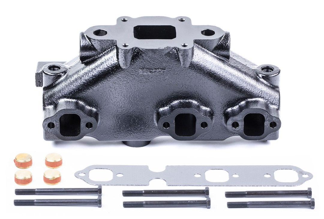 SIERRA 18-1842 MANIFOLD V6 DRY JOINT EXHAUST, Cast Iron; With Gasket; With Bolt; Fits Mercruiser Stern Drive Outboard Engines - The Twister Group Tools product