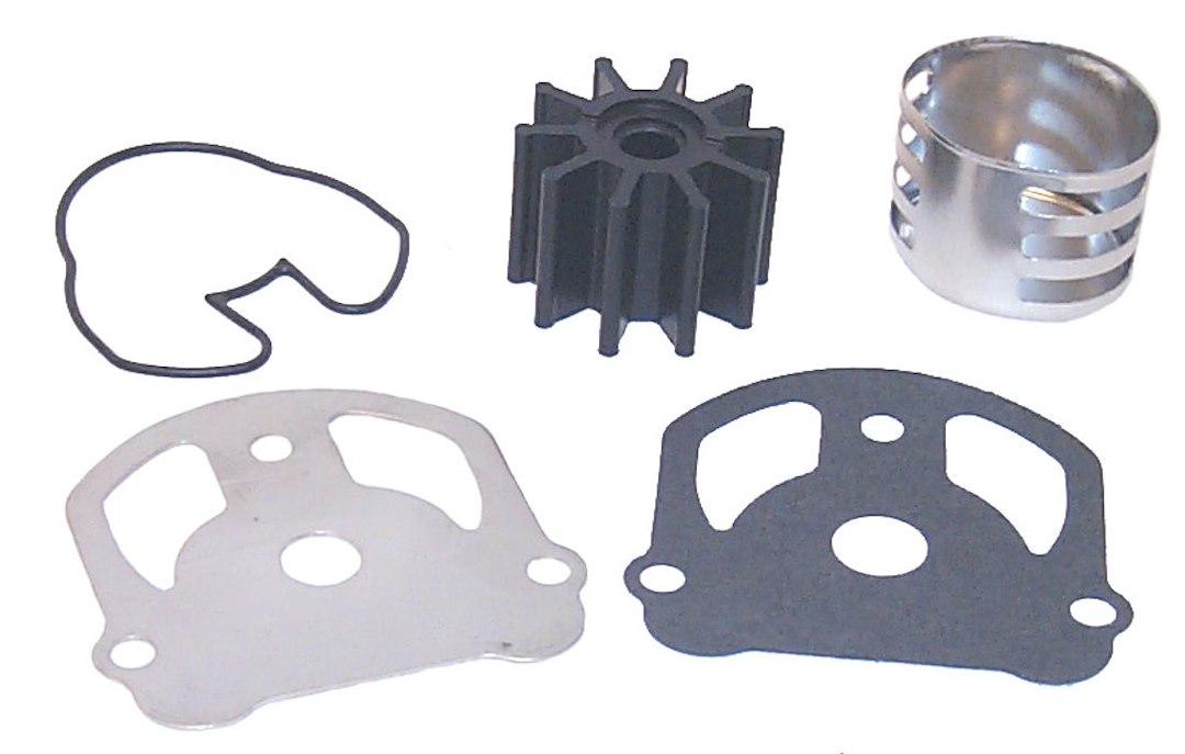 SIERRA 18-3212-1 IMPELLER KIT, Fits OMC Stern Drive Outboard Engines; Single; With Water Pump Housing Gasket/ Pump Liner/ Rubber Seal/ Impeller Plate - High quality product image showing SIERRA 18-3212-1 IMPELLER KIT, Fits OMC Stern Drive Outboard Engines; Single; With Water Pump Housing Gasket/ Pump Liner/ Rubber Seal/ Impeller Plate details and features
