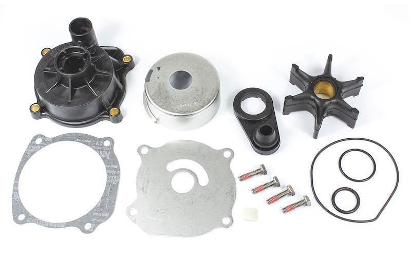 SIERRA 18-3476 Water Pump Kit; Marine Series; OE Replacement; With Water Pump Housing/ Impeller/ Cup Insert/ Impeller Key/ Impeller Gasket/ Outer Wear Plate/ O-Ring/ Screws/ Grommet; Fits Johnson/ Evinrude 2013+ 90 HP/ 2009+ 115/ 130 HP Engines - High quality product image showing SIERRA 18-3476 Water Pump Kit; Marine Series; OE Replacement; With Water Pump Housing/ Impeller/ Cup Insert/ Impeller Key/ Impeller Gasket/ Outer Wear Plate/ O-Ring/ Screws/ Grommet; Fits Johnson/ Evinrude 2013+ 90 HP/ 2009+ 115/ 130 HP Engines details and features