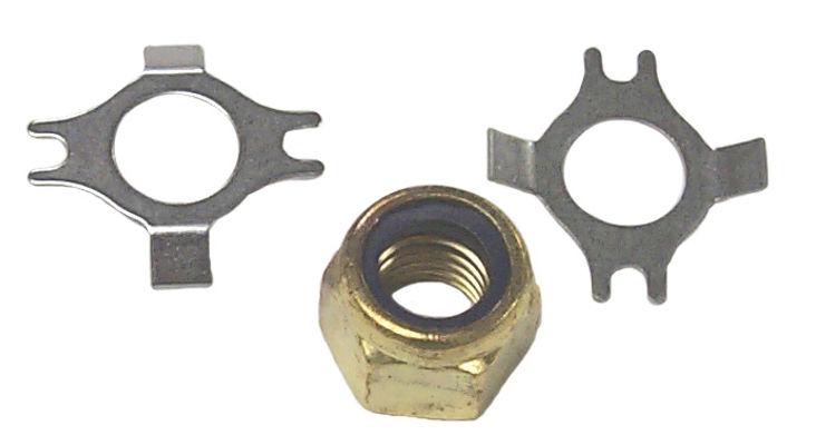 SIERRA 18-3702 PROP NUT KIT, Fits Mercury/ Mariner 30 To 60 HP Outboards; Single; With 2 Tab Washers - High quality product image showing SIERRA 18-3702 PROP NUT KIT, Fits Mercury/ Mariner 30 To 60 HP Outboards; Single; With 2 Tab Washers details and features
