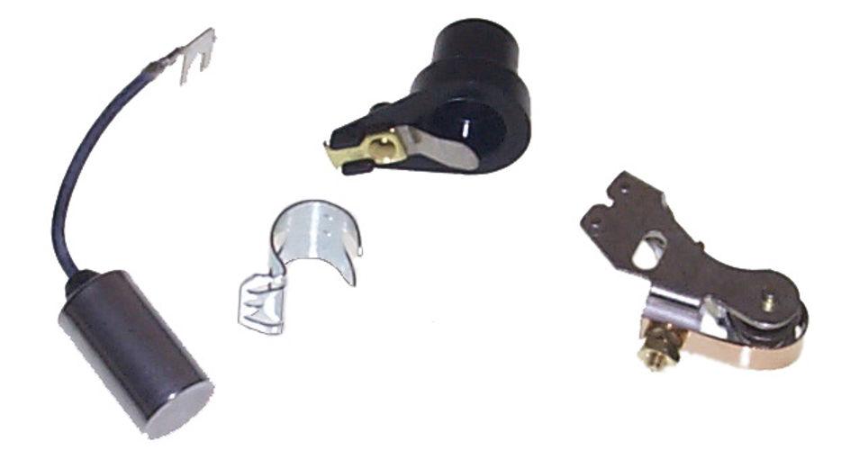 SIERRA 18-5250 TUNE UP KIT, Fits OMC Stern Drive/ Mercruiser Stern Drive Engine; Delco Ignition; With Condenser/ Contact Set/ Rotor - The Twister Group Tools product