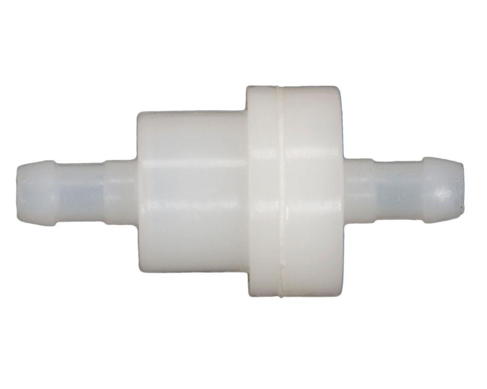 SIERRA 18-7713 FUEL FILTER (INLINE), OE Replacement; In-Line; Gasoline; 80 Micron Element; White; Single; Fits Yamaha/ Mercury Marine Outboard Engines - High quality product image showing SIERRA 18-7713 FUEL FILTER (INLINE), OE Replacement; In-Line; Gasoline; 80 Micron Element; White; Single; Fits Yamaha/ Mercury Marine Outboard Engines details and features