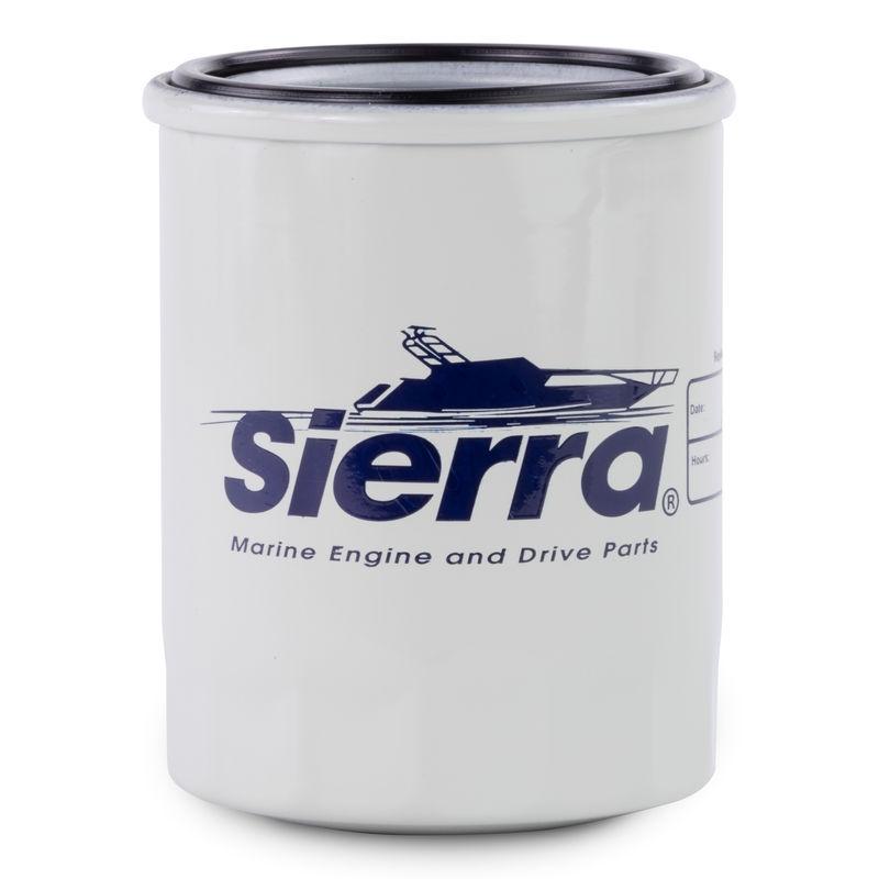 SIERRA 18-7896 OIL FILTER, Canister Style; With Anti Drain Back Valve; 3/4 Inch -16 Thread; White Housing With Sierra Marine Logo; Fits Johnson/ Evinrude/ Suzuki Outboard Engines - High quality product image showing SIERRA 18-7896 OIL FILTER, Canister Style; With Anti Drain Back Valve; 3/4 Inch -16 Thread; White Housing With Sierra Marine Logo; Fits Johnson/ Evinrude/ Suzuki Outboard Engines details and features
