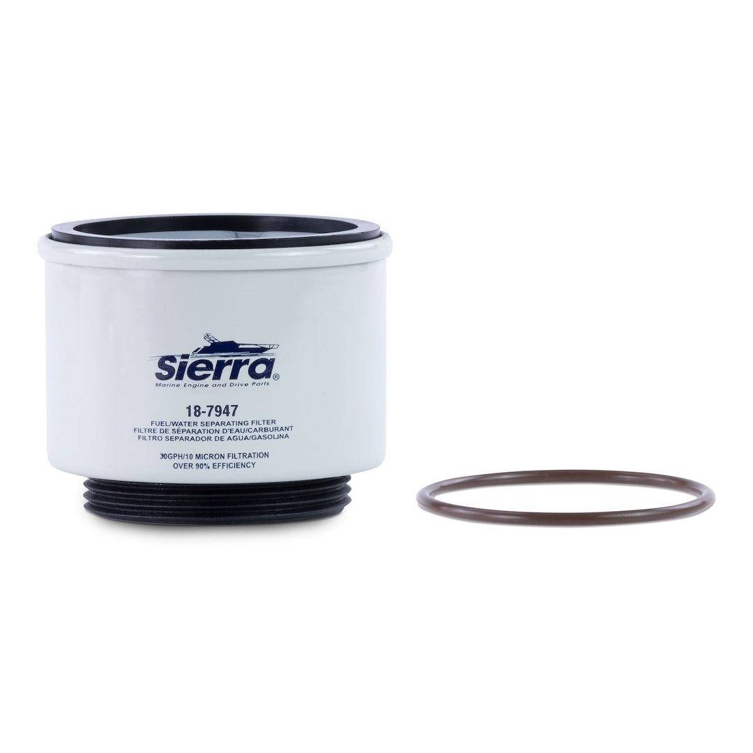 SIERRA 18-7947 FUEL FILTER 10 MICRON, 10 Micron Element; Fuel Injected Engines - The Twister Group Tools product