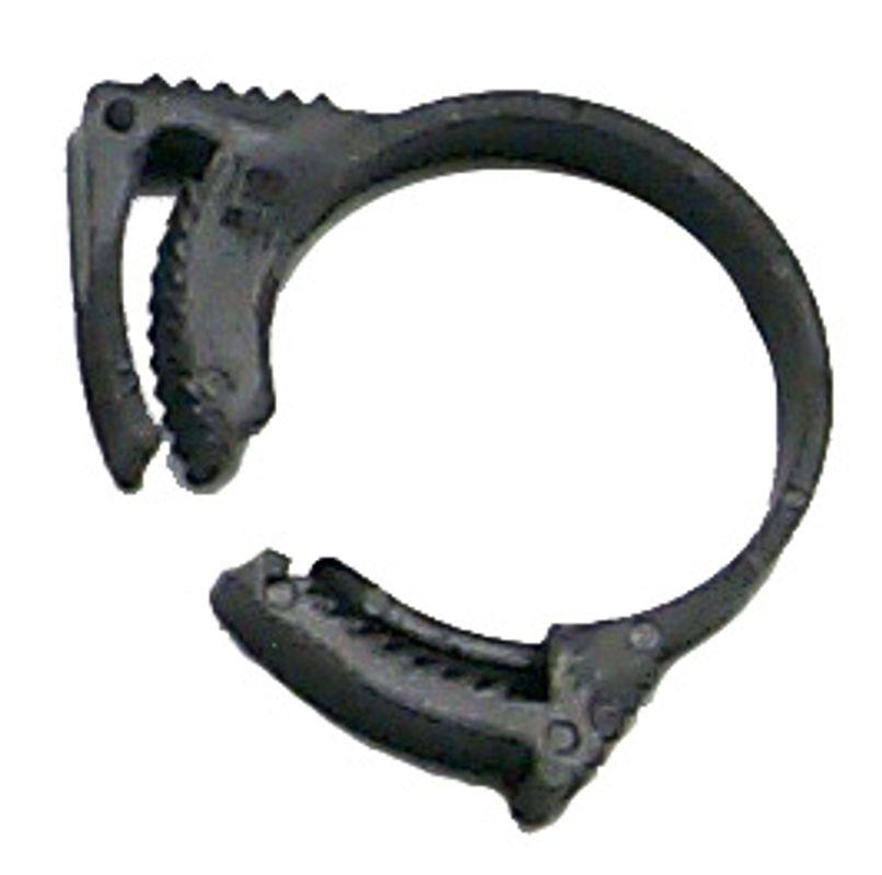 SIERRA 18-8204-9 SNAPPER CLAMP (PRICED PER PKG OF 10, 0.875 Inch To 0.975 Clamping Range; Snapper Style; Plastic; Set Of 2; Fits Johnson/ Evinrude Outboard Engines - The Twister Group Tools product