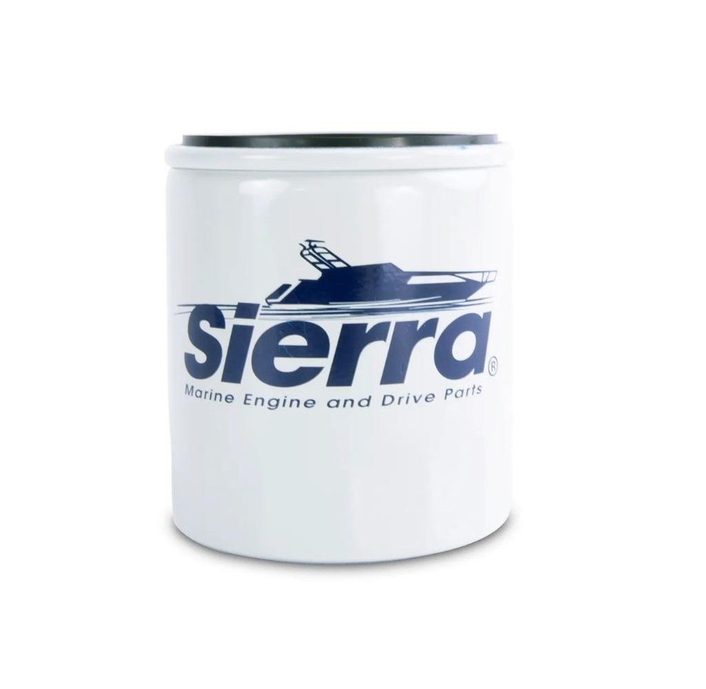 SIERRA 18-8703 FILTER OIL, Canister Style; For New/ Late Model 175 To 200 Horsepower 4 Stroke Engines/ 200 To 300 Horsepower 4 Stroke Engines/ 450 Horsepower Verado O/B; With Anti Drain Back Valve; White Housing With Sierra Marine Logo; Epoxy Coated - The Twister Group Tools product