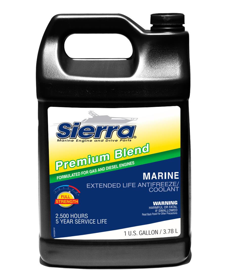 SIERRA 18-9320C ENGINE COOLANT GAL (CANADA), Full Strength; Clear Red/ Orange; Service Life Of Up To 5 Years Or 2 500 Hours; 1 Gallon Jug; Single; With English/ French Language Packaging - High quality product image showing SIERRA 18-9320C ENGINE COOLANT GAL (CANADA), Full Strength; Clear Red/ Orange; Service Life Of Up To 5 Years Or 2 500 Hours; 1 Gallon Jug; Single; With English/ French Language Packaging details and features