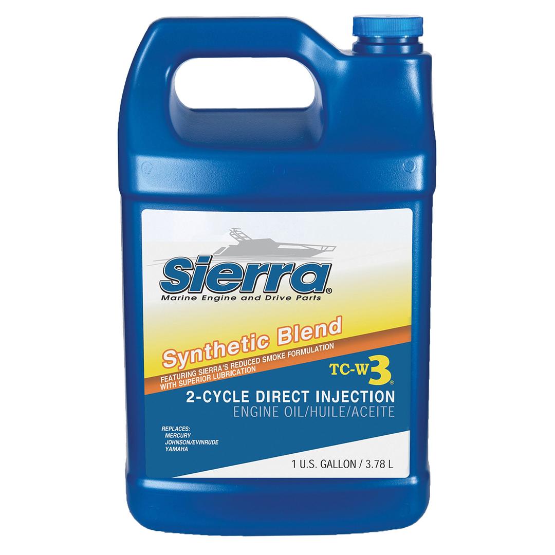 SIERRA 18-9530-3 Synthetic Blend Direct Injection 2-Stroke Engine Oil - 1 Gallon, white - The Twister Group Tools product