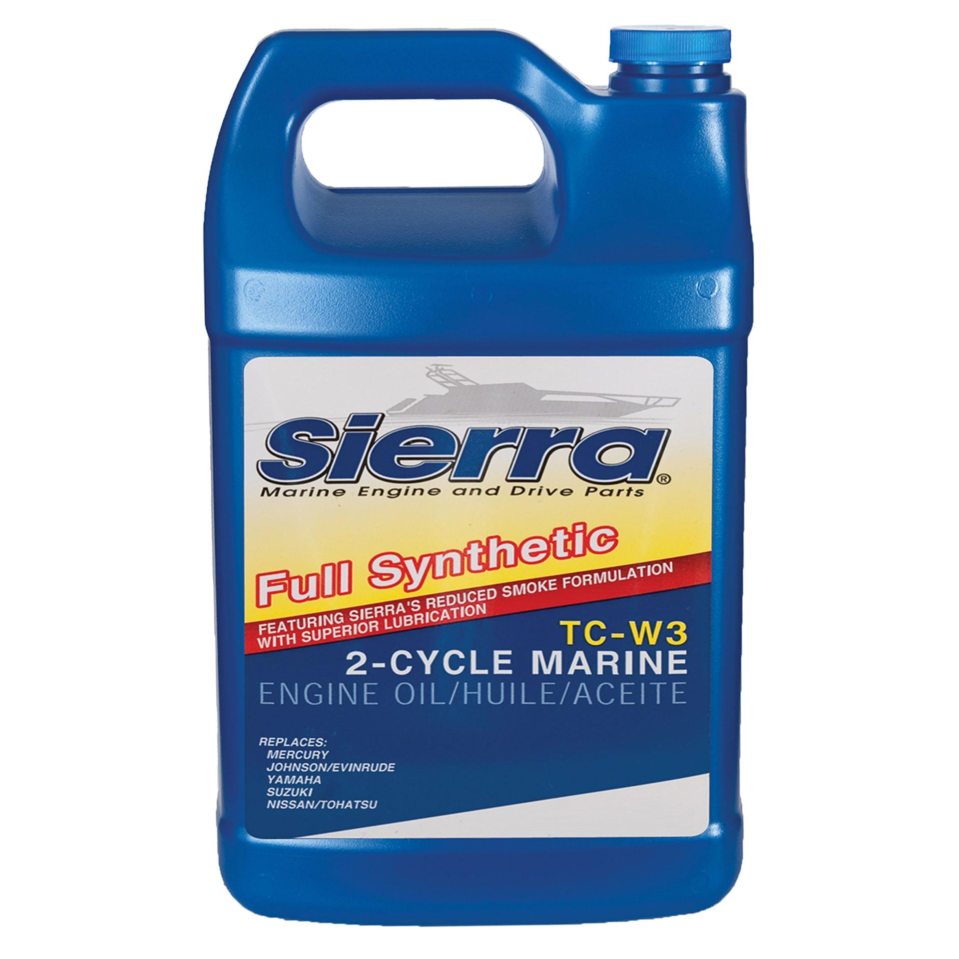 SIERRA 18-9540-3 Full Synthetic 2-Stroke Outboard Engine Oil - 1 Gallon - High quality product image showing SIERRA 18-9540-3 Full Synthetic 2-Stroke Outboard Engine Oil - 1 Gallon details and features