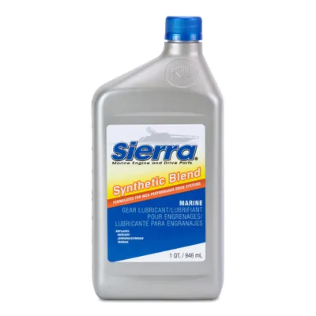 SIERRA 18-9650-2 Hi Performance Synthetic Blend Lower Unit Gear Lube Oil, 1 quart - The Twister Group Tools product