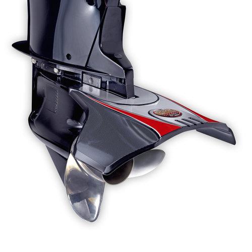 STINGRAY JRXRIII3 XRIII Junior Hydrofoils for 25-75 hp Boats (Grey) - Perfect for Water Skiing, Wakeboarding, Tubing - Engine Stabilizer Fins for Outboard/Outdrive Motors