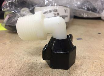 SHURFLO 2443366 244-3366 Elbow Adapter Fitting - High quality product image showing SHURFLO 2443366 244-3366 Elbow Adapter Fitting details and features