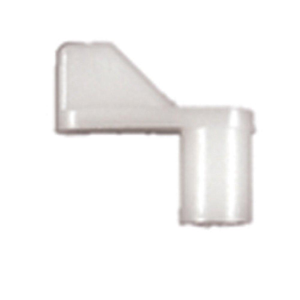STRYBUC 496C Window Screen Clip; 1/4 Inch Offset Size; White; Nylon; With Screws (Pack of 6) - High quality product image showing STRYBUC 496C Window Screen Clip; 1/4 Inch Offset Size; White; Nylon; With Screws (Pack of 6) details and features