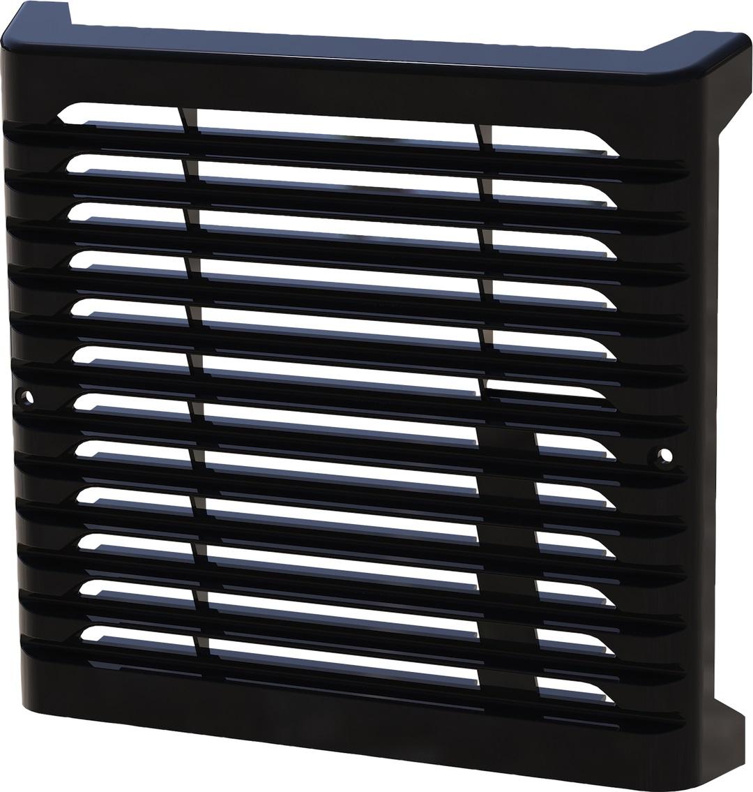 SUBURBAN 031504BK GRILLE/LABELS, For Use With NT-SEQ Series Furnace; Black; Composite Plastic; With Black Screws - The Twister Group Tools product