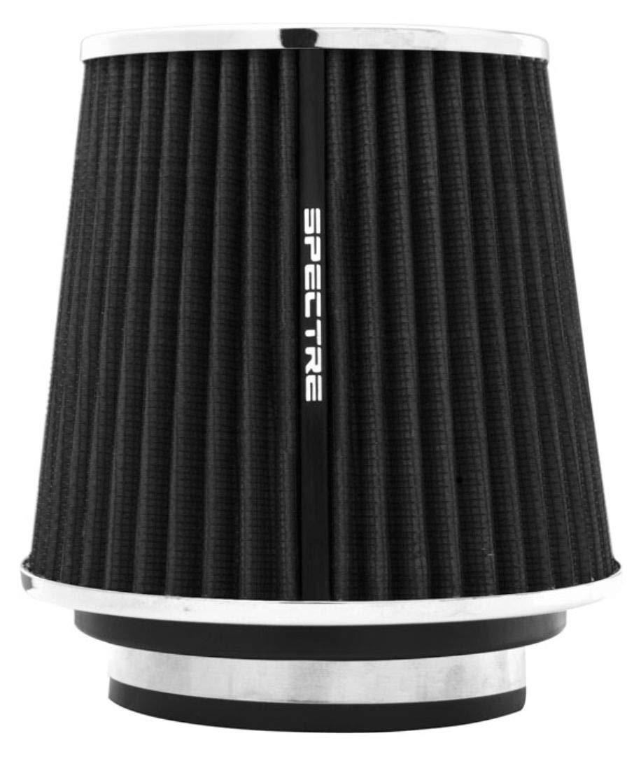 SPECTRE 8131 Universal Clamp-On Air Filter: High Performance, Washable Filter: Round Tapered; 3 in/3.5 in/4 in Flange ID; 6.719 in (171 mm) Height; 6 in (152 mm) Base; 4.75 in (121 mm) Top, SPE-Black - High quality product image showing SPECTRE 8131 Universal Clamp-On Air Filter: High Performance, Washable Filter: Round Tapered; 3 in/3.5 in/4 in Flange ID; 6.719 in (171 mm) Height; 6 in (152 mm) Base; 4.75 in (121 mm) Top, SPE-Black details and features