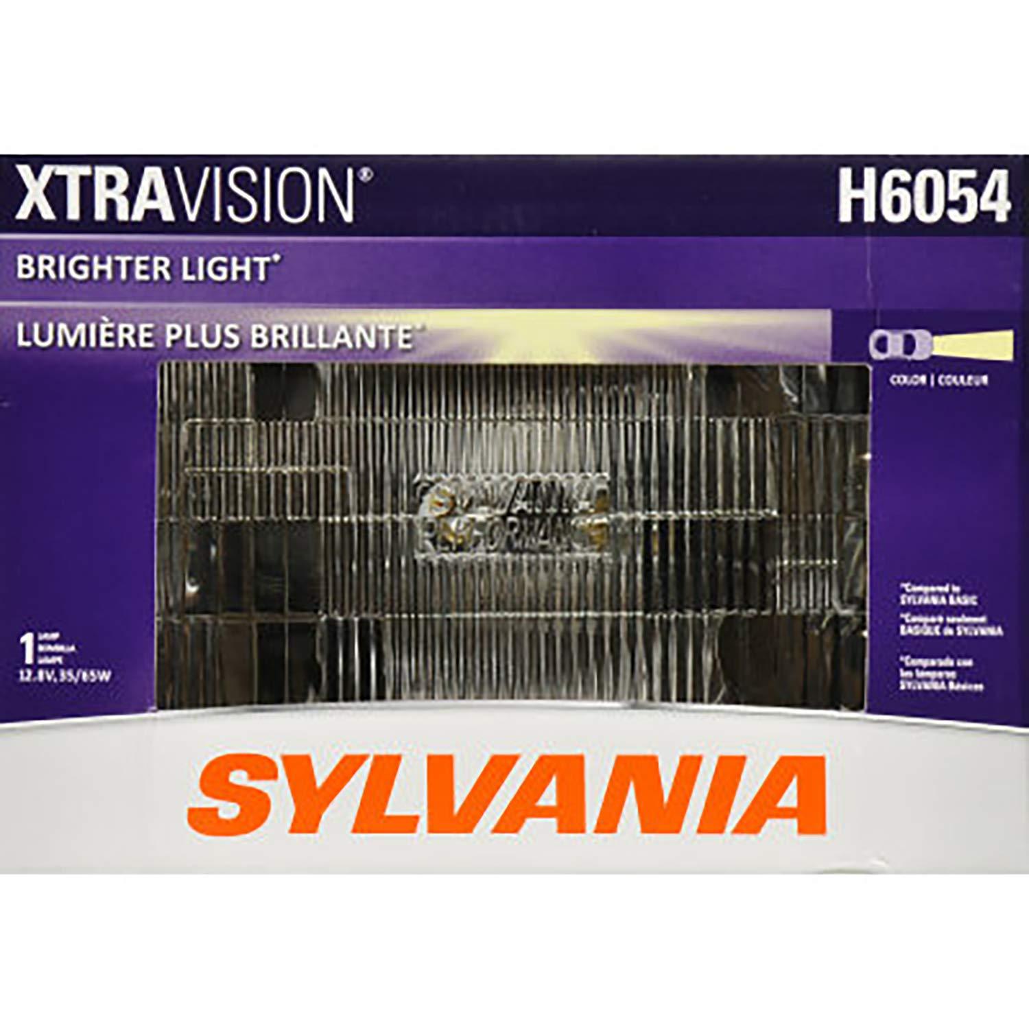 SYLVANIA H6054XV.BX H6054 XtraVision Sealed Beam Headlight - Halogen Headlight Replacement 142x200 Delivers More Downroad Visibility (Contains 1 Bulb) - High quality product image showing SYLVANIA H6054XV.BX H6054 XtraVision Sealed Beam Headlight - Halogen Headlight Replacement 142x200 Delivers More Downroad Visibility (Contains 1 Bulb) details and features