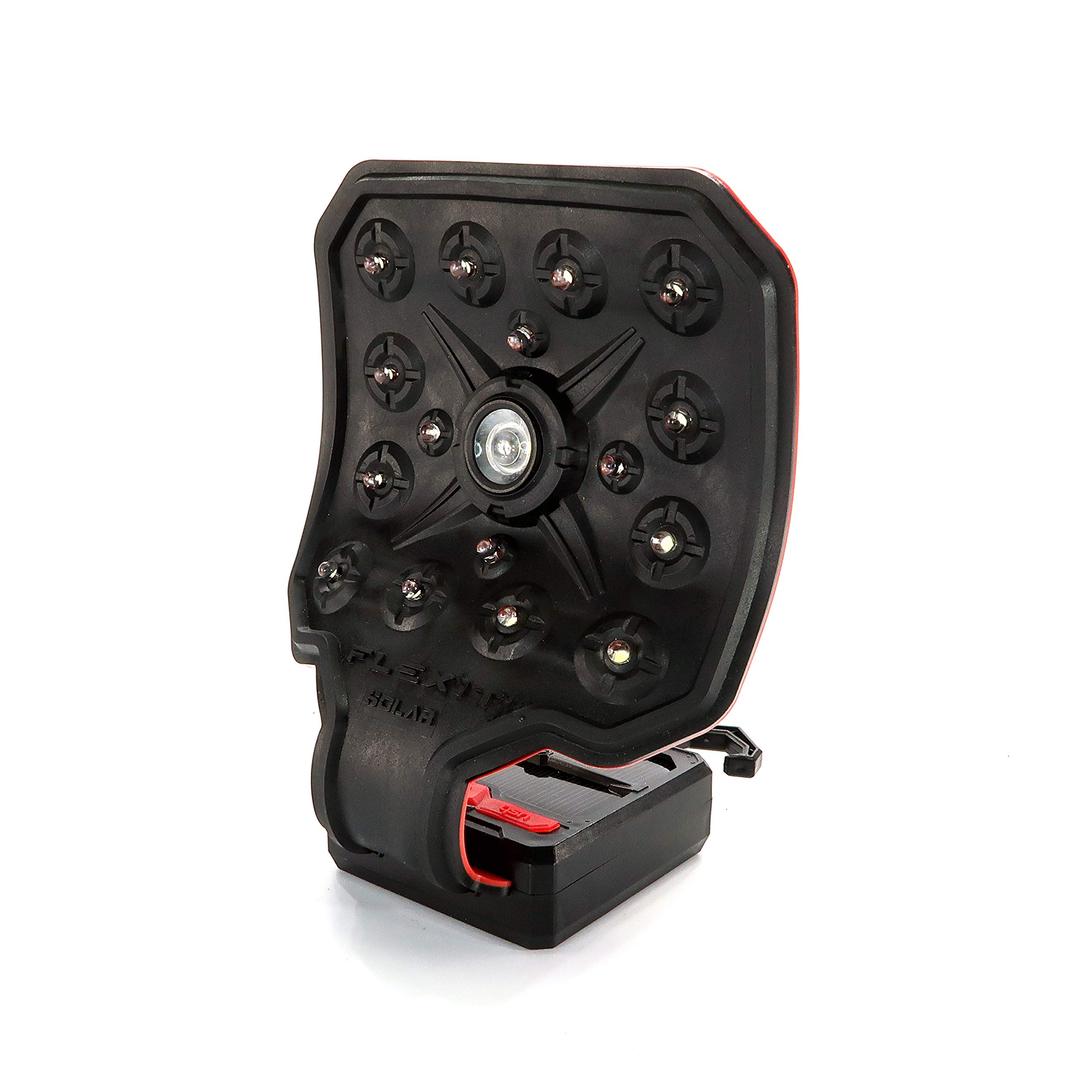 STKR 00346 FLEXIT Solar Flashlight - 500 lumens Flexible USB and Solar Rechargeable Flashlight - The Twister Group product