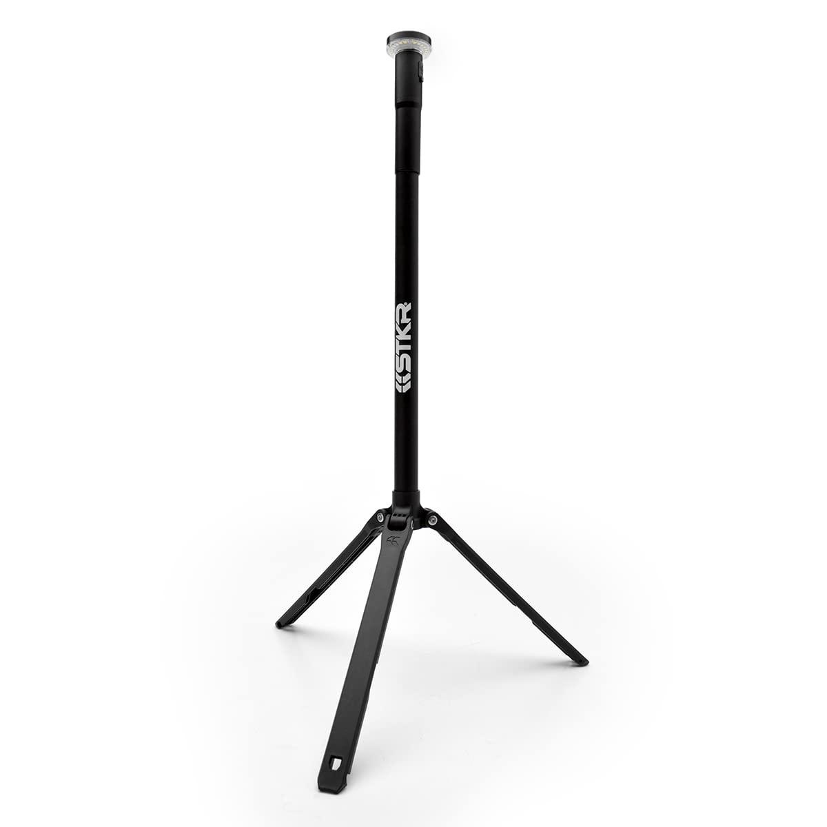 STKR 14206 FLI Telescoping Area Light- 6.5 ft Extension, Black - High quality product image showing STKR 14206 FLI Telescoping Area Light- 6.5 ft Extension, Black details and features
