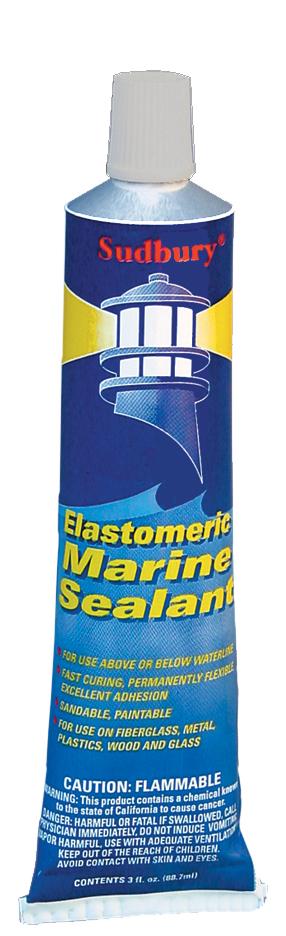 SUDBURY 321 Elastomeric Marine Sealant, 3-Ounce, Clear - High quality product image showing SUDBURY 321 Elastomeric Marine Sealant, 3-Ounce, Clear details and features