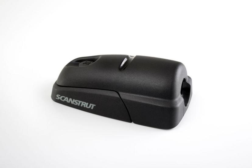 SCANSTRUT DS-H10-BLK BLACK HORIZONTAL DECK SEAL CONNECTOR FORCABLES 6-10MM - .24 INCH-.39 INCH