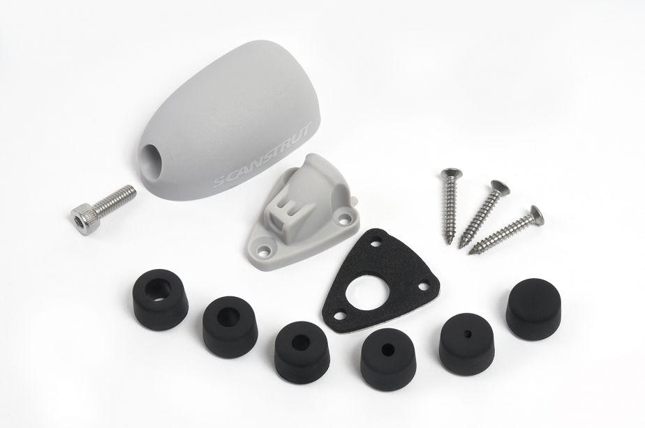 SCANSTRUT DS-H6 HORIZONTAL DECK SEAL - .08 INCH - .24 INCH GLASS FILLED NYLON - FULLY WATERPROOF - High quality product image showing SCANSTRUT DS-H6 HORIZONTAL DECK SEAL - .08 INCH - .24 INCH GLASS FILLED NYLON - FULLY WATERPROOF details and features