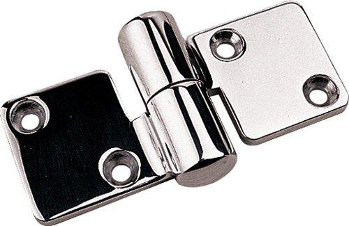 SEA-DOG 205270-1 Boat Door Hinge; Take-Apart Left Sided Hinge; 3-1/2 Inch Length x 2 Inch Width; 316 Stainless Steel; Surface Mount; Single - The Twister Group Tools product